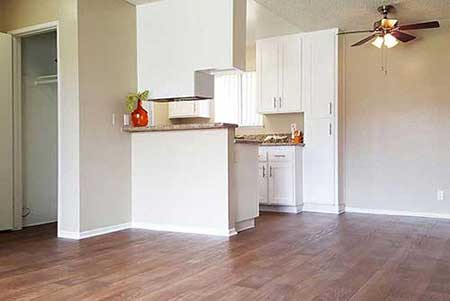 Shadow Mountain living room and kitchen photo